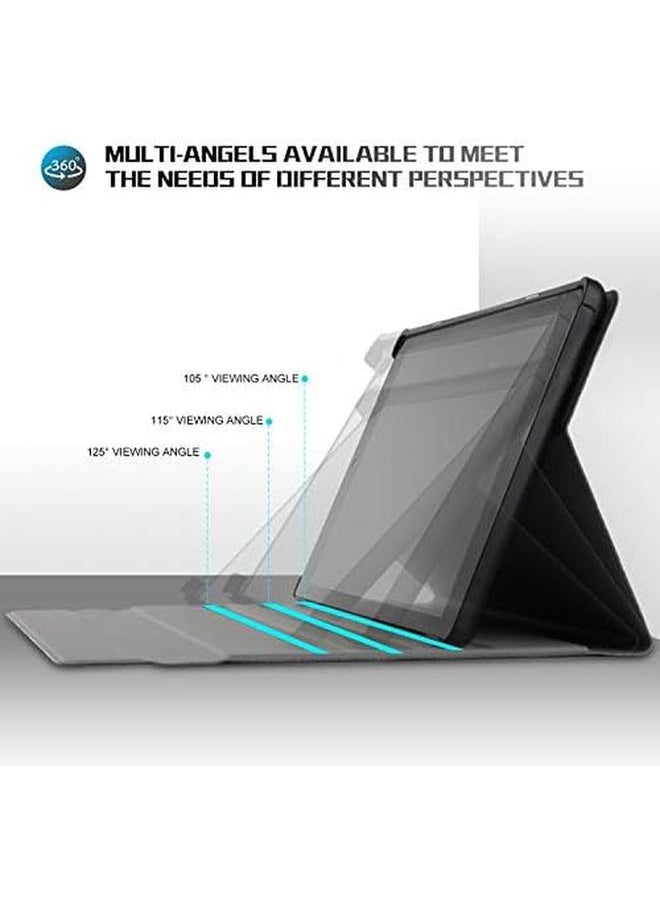 erorex - Keyboard Case For Samsung Galaxy Tab S6 10.5 (Qwerty) Slim Case With Detachable Wireless Keyboard For Samsung Galaxy Tab S6 Sm T860 Sm T865 10.5 Inches - Image 1