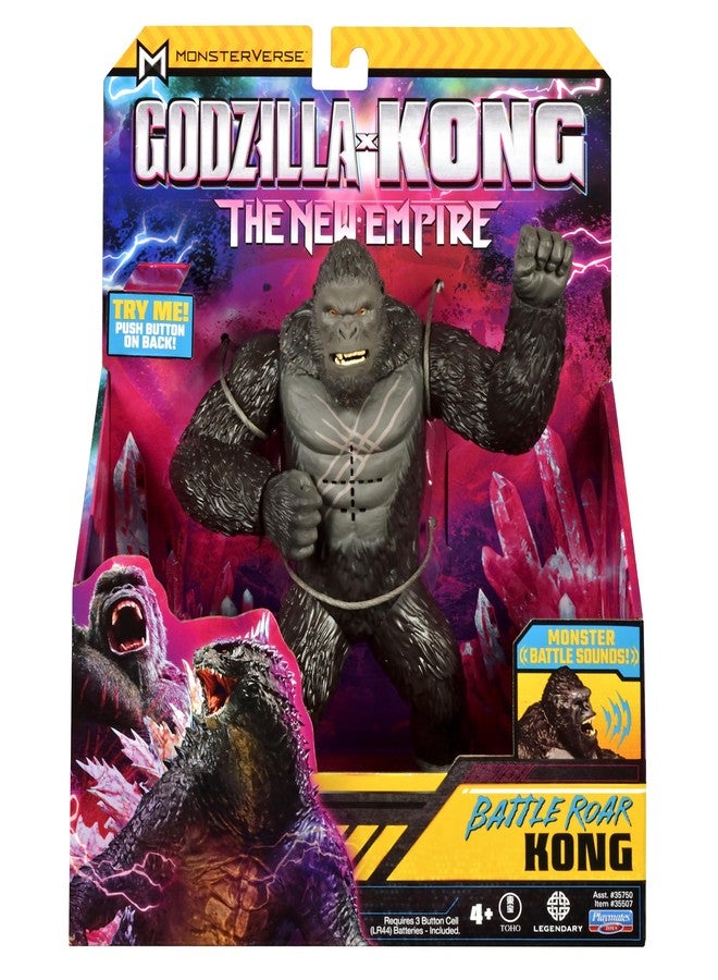 Godzilla x Kong 7" Battle Roar Kong Figure by Playmates Toys - Image 4