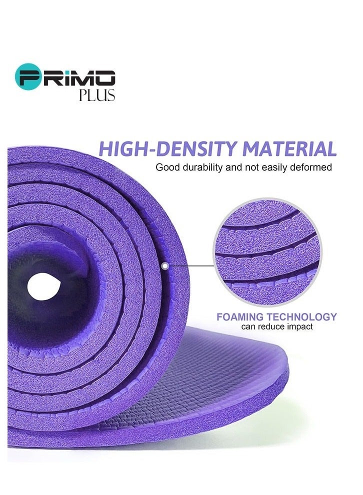 بريمو بلس سجادة يوغا أكثر كثافة متعددة الاستخدامات - Image 4