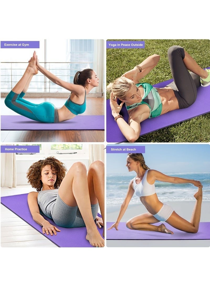 بريمو بلس سجادة يوغا أكثر كثافة متعددة الاستخدامات - Image 3