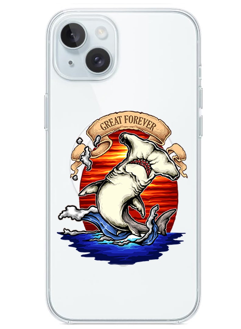 Theodor Magnetic Case for iPhone 15 6.1-inch Compatible with MagSafe Wireless Charging, Shockproof Phone Bumper Cover Great Forever copy - Image 1