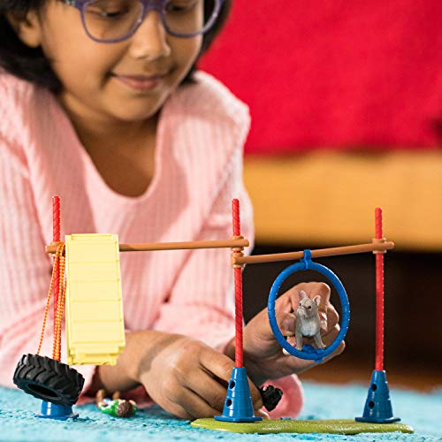 Schleich Farm World Farm Toys for Girls and Boys Ages 38 14Piece Playset Puppy Agility Training at The Dog Park - Image 3