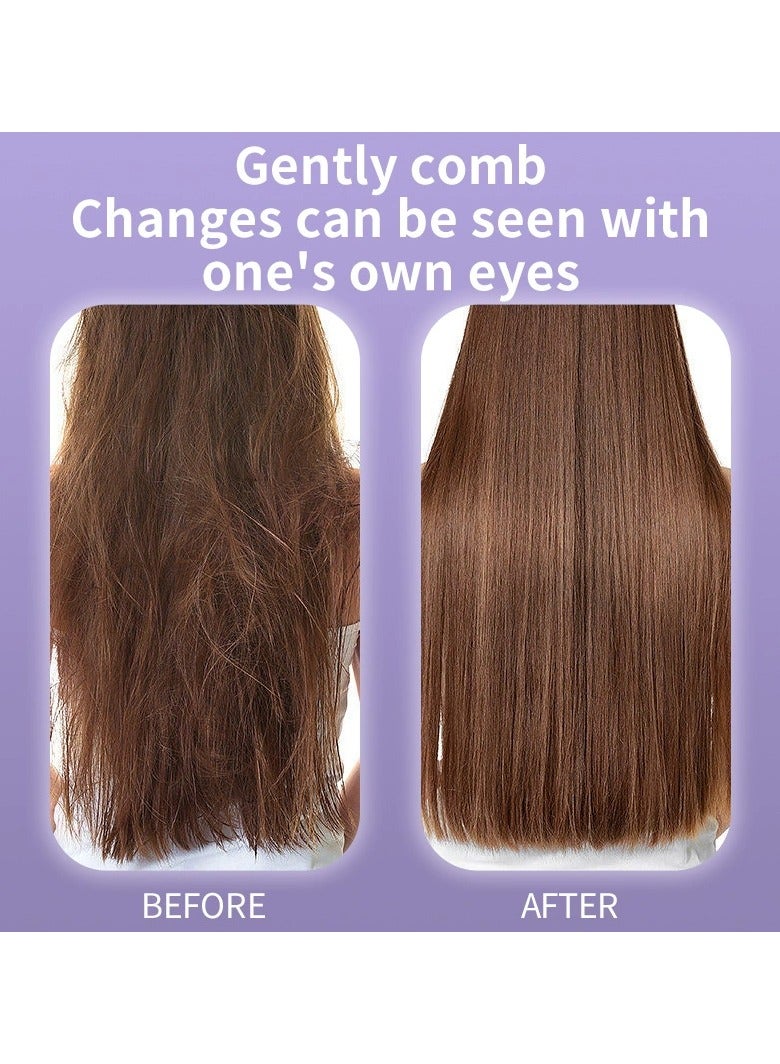 Hair Straightening Comb, Soft Ionic Hair Straightening Comb for Hair Care - Image 4