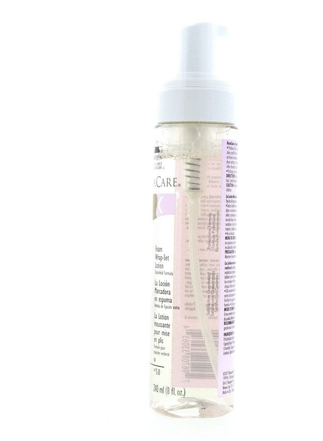 Avlon Kera Care Foam Wrapset Lotion Extra Hold 8Oz - Image 4