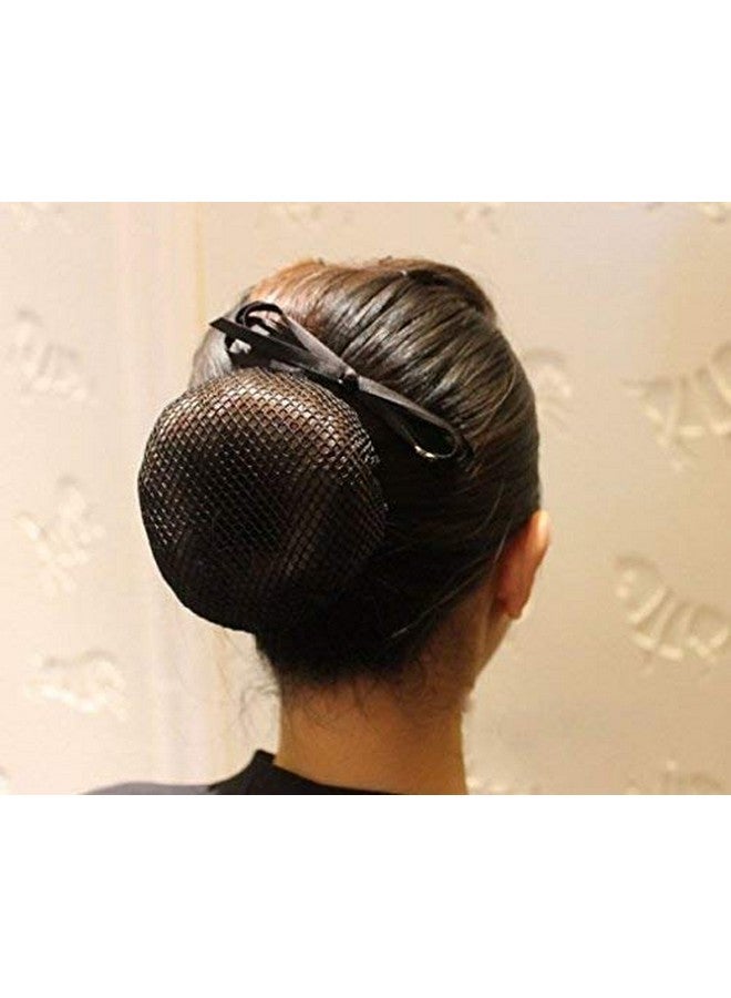 SSKR Stylish Hair Net Bun Cover Juda Net for Women and Girls - Black 2 Piece - Image 5
