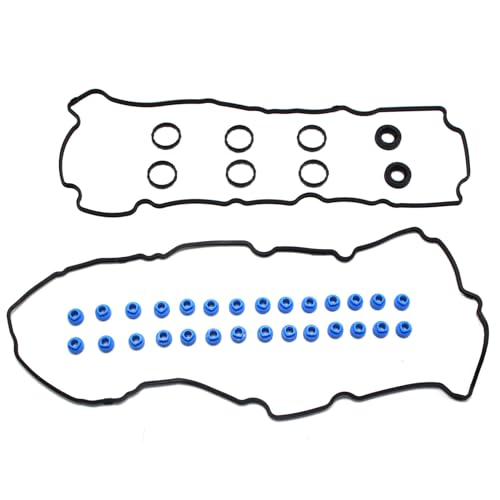AUCERAMIC VS50801R Valve Cover Gasket Set Fit for 2009 2010 2011 2012 for Ford Escape Fusion Mazda Tribute Mercury Mariner Milan 30L V6 DOHC VS50718