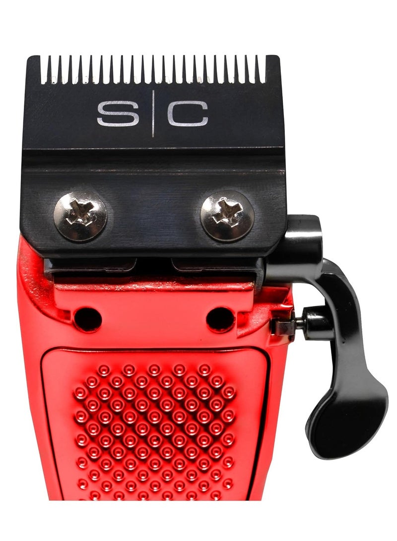 Stylecraft Super-Torque Apex Professional Metal Hair Clipper, Black Diamond Carbon Blades, 8 Magnetic Dub Guards, USB Rechargeable 4-Hour Run-time - Image 2