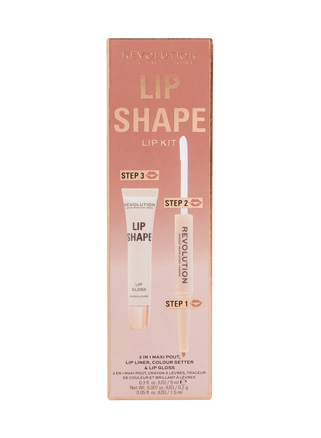 REVOLUTION Makeup Revolution Lip Lift Kit Warm Nude - Image 3