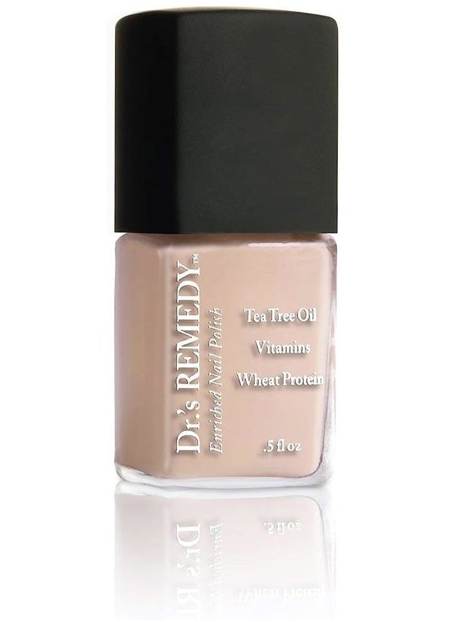 Dr.'s Remedy Dr's Remedy Nail Polish, All Natural Enriched Nail Strengthener Non Toxic and Organic - NURTURE Nude Pink  - Image 1