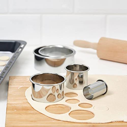 KELLI INTERIORS Cookie Cutter Set of 5 silvercolour12 - Image 5