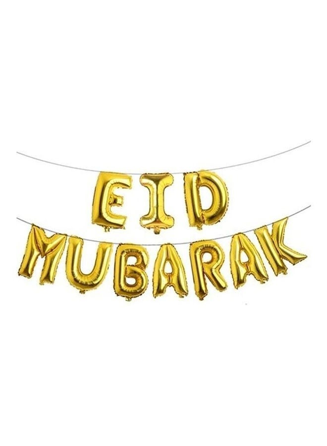 Eid Mubarak Foil Balloon Set - Image 1