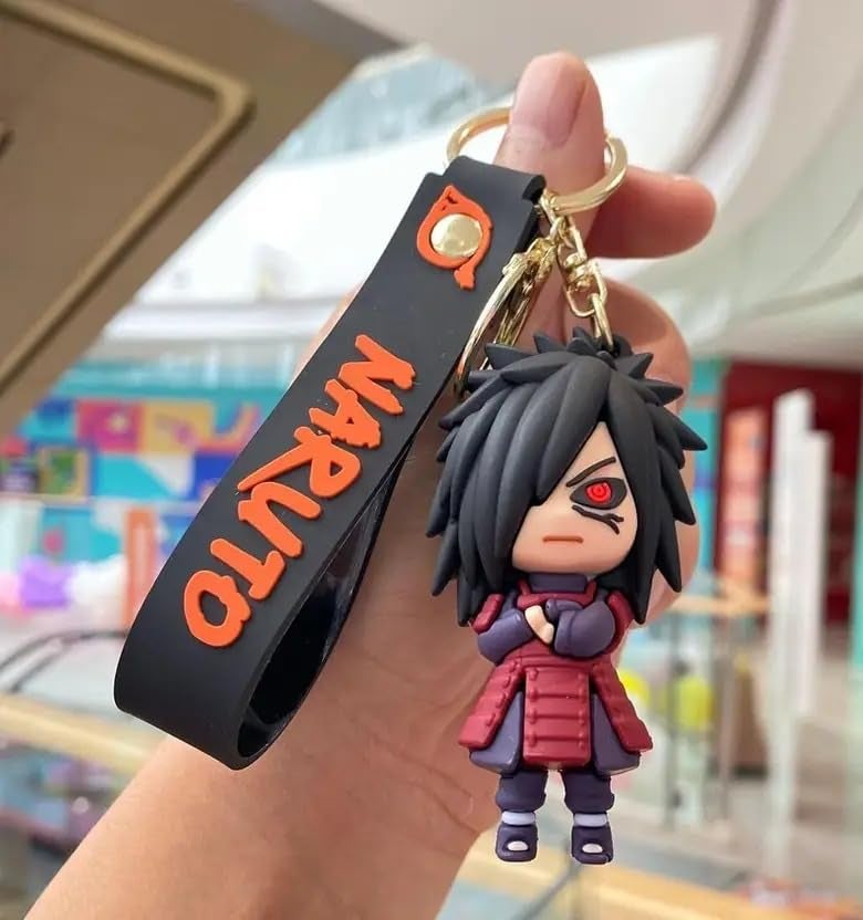 FowWelt Cartoon Characters Keychain for Girls Boys, Cute Silicon Keychains Accessories Keyring Key Purse Backpack Car Charms for Kids Gifts - Image 2
