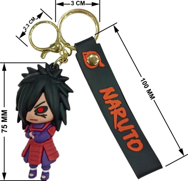 FowWelt Cartoon Characters Keychain for Girls Boys, Cute Silicon Keychains Accessories Keyring Key Purse Backpack Car Charms for Kids Gifts - Image 1