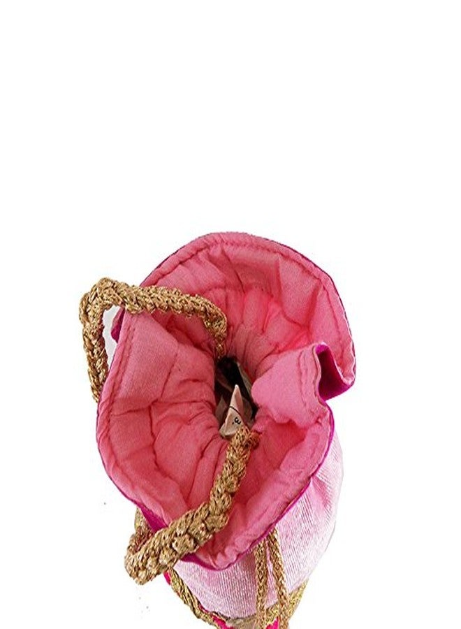 Brown Leaf Designer Potli Bag for Women Girls & Ladies BL1118 - Image 3