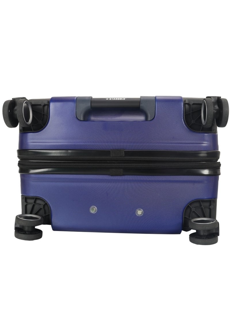Trolley Luggage Set of 3 PCS TPC Hard Side Spinner Wheels with TSA Lock