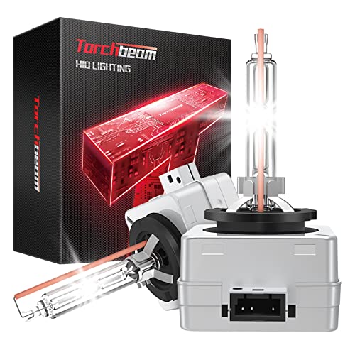 Torchbeam D3S HID Bulbs 6000K Cool White 35W 66340 42403 42302 42403C1 Replace HID Xenon Bulbs Not fit Halogen Assembly Pack of 2