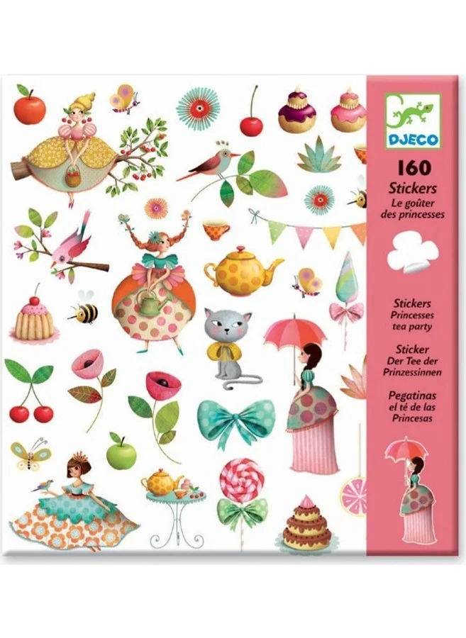 دجيكو Stickers / Princess Tea Party