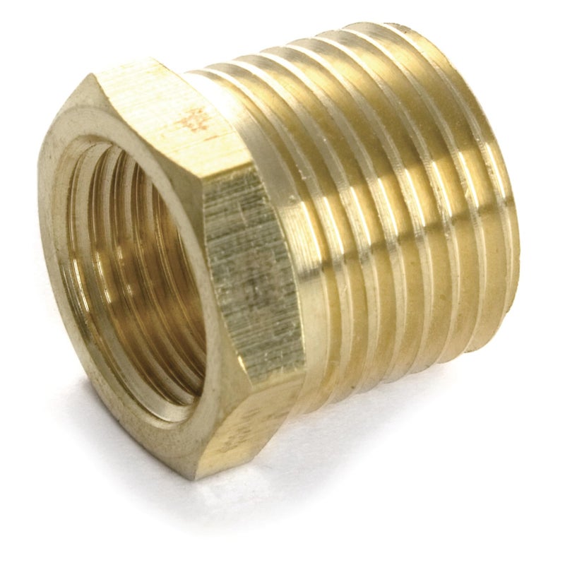 Performance Tool M487 - Brass Adapter Fitting, 3/8-Inch NPT Female to 1/2-Inch NPT Male, Durable and Reliable Connector for Air Systems - Image 3