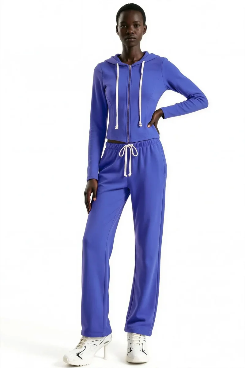 BUSEM Women’s Wide-Leg Jersey Trousers