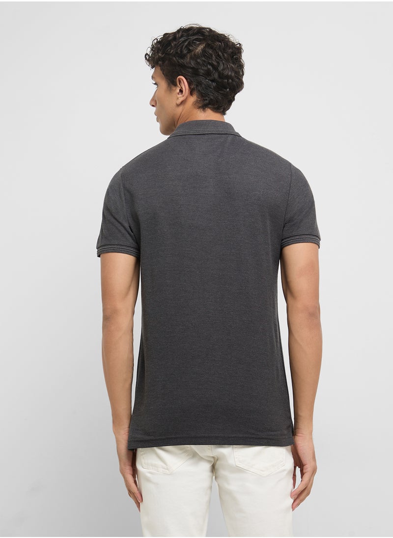 BRAVE SOUL Basic Polo Shirt  - Image 2
