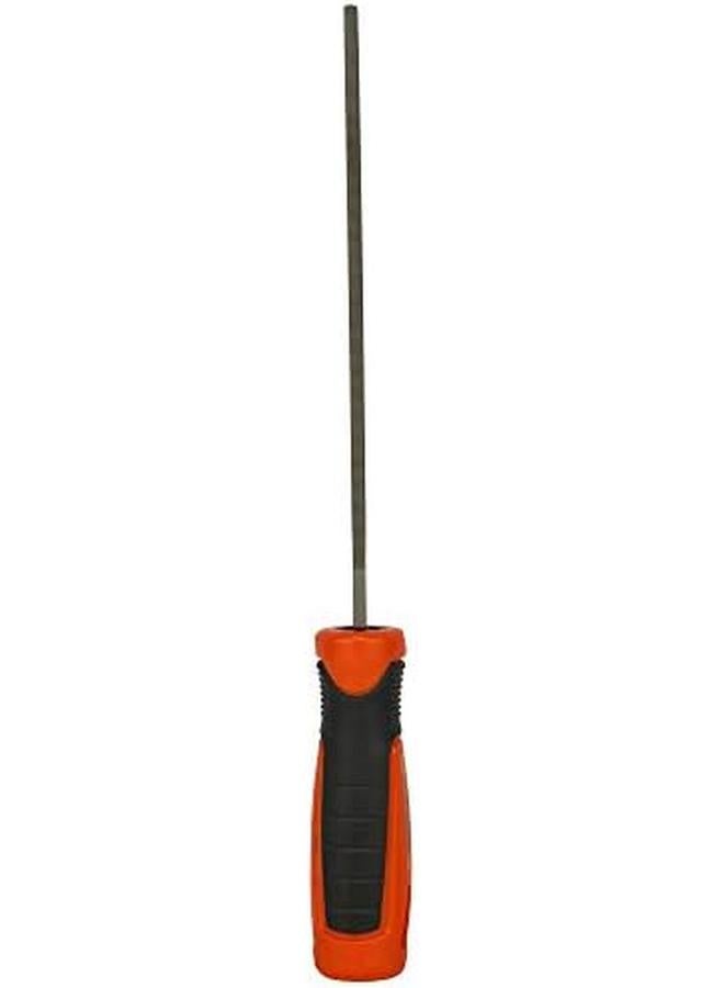 BLACK+DECKER 200Mm 2Nd Cut Steel Flat File For Wood Metal And Plastic Orange Black Bdht22144 2 Years Warranty - Image 4