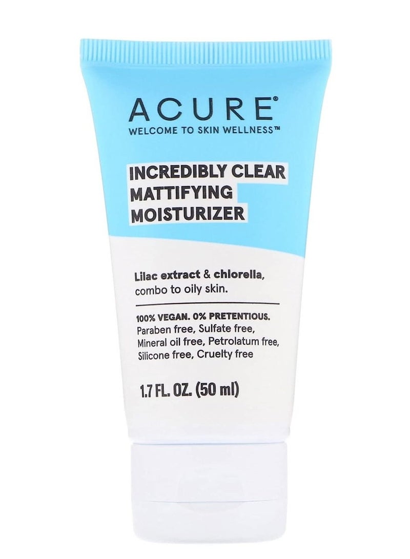 أكيور مرطب مطفأ اللمعة واضح بشكل لا يصدق