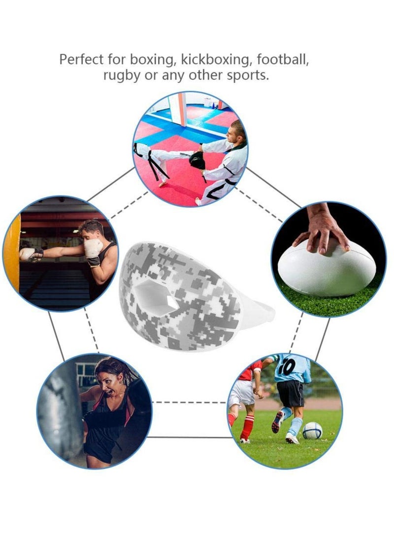 SOLARAE Youth and Adult Food-Grade TPR Sports Mouthguard - Teeth Protector for Boxing, MMA, Rugby, Martial Arts, Judo, Karate, and Hockey. Perfect for Safety and Comfort! - Image 4