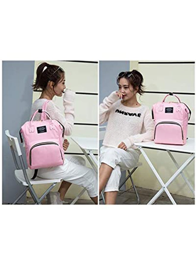 Stylish Maternity Multi-Functional Large Capacity Waterproof And Durable Travel Diaper Bag - Image 5