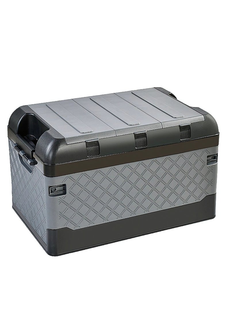 Manful Outdoor Double layer Camping Storage Box, Stackable Bins with Lids  - Image 1