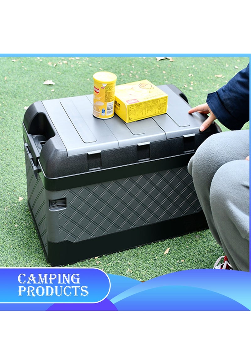 Manful Outdoor Double layer Camping Storage Box, Stackable Bins with Lids  - Image 5