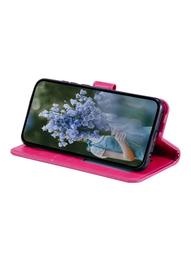 S-TOP Case For Motorola Moto G75 5G Totem Flower Embossed Leather Phone Case with Lanyard - Image 5