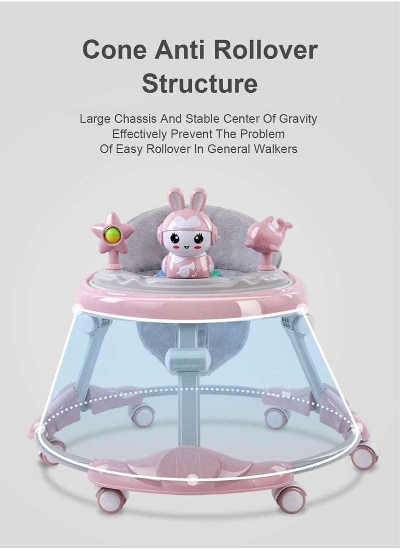 MaBaby - A Baby Stroller with O-Shaped Legs and Multifunctional Anti Rollover Handcart for Toddlers. It Can Be Used as a Starting Vehicle for Learning and Driving - Image 1