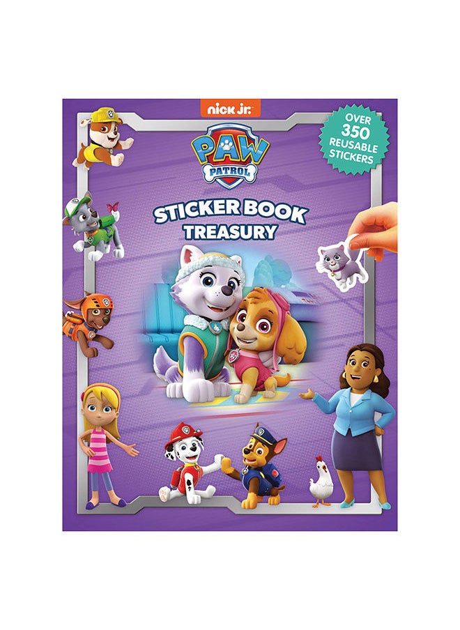 PHIDAL Nick Paw Patrol Girls Sticker Book Treasury  - Image 1