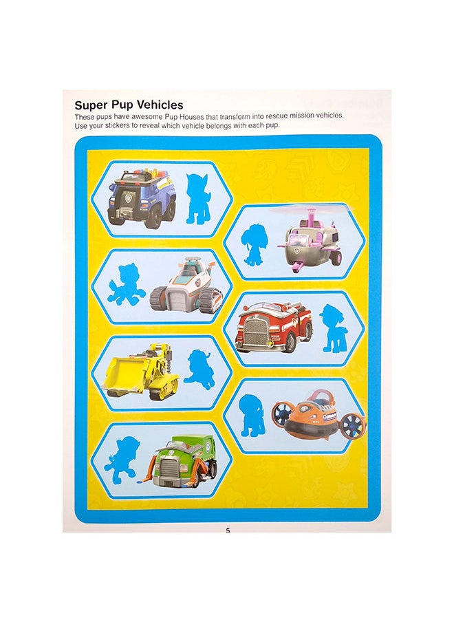 PHIDAL Nick Paw Patrol Girls Sticker Book Treasury  - Image 2