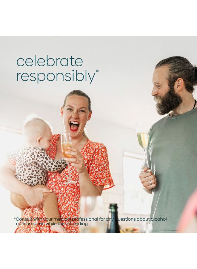 UpSpring شرائط اختبار ميلك سكرين لاكتشاف الكحول في حليب الثدي - اختبار منزلي للأمهات المرضعات، اختبار بسيط للكحول في حليب الثدي مع نتائج دقيقة في 2 دقيقة، 30 شريط اختبار... - Image 3