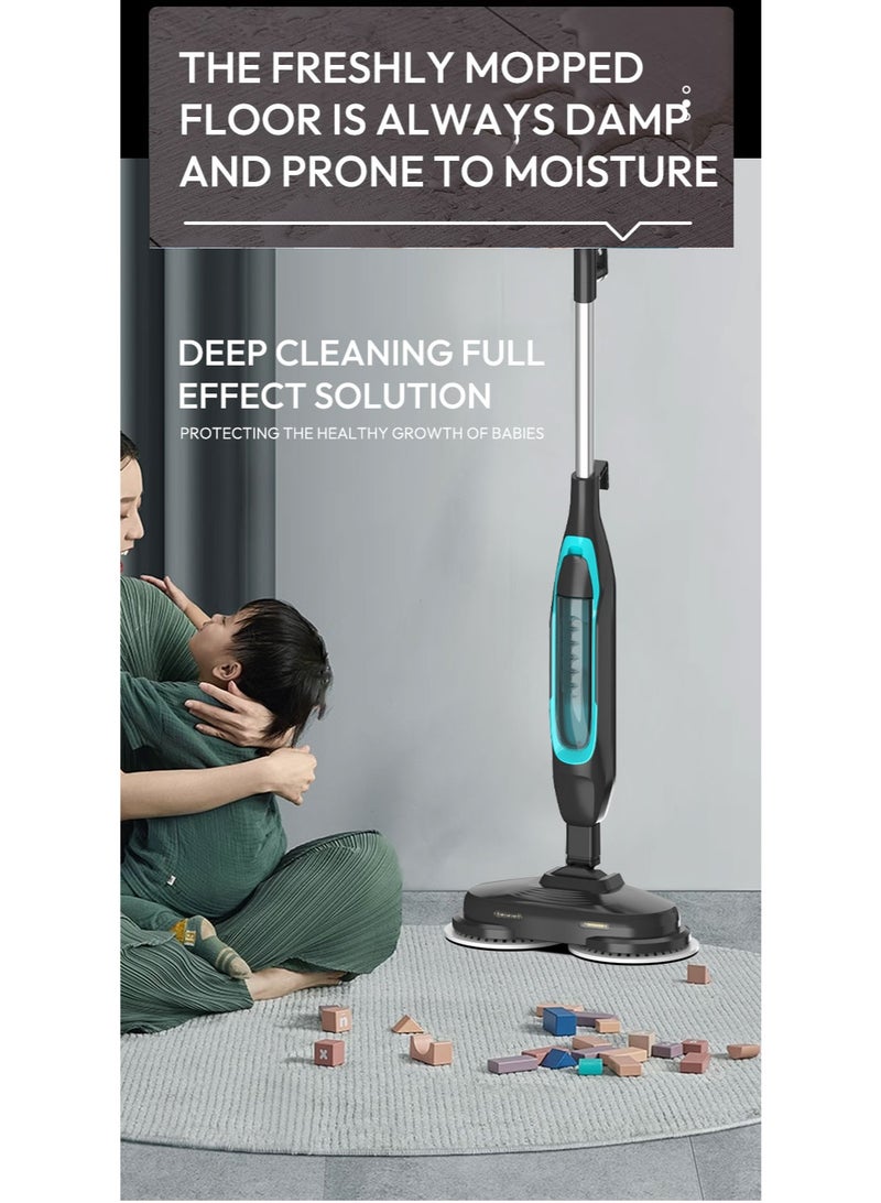 sokany Steam Mop with 2 Dirt Grip Pads, Lightweight Electric Mop, Safe for all Sealed Hard Floors like Tile, Hardwood, Stone, Laminate, Vinyl & More, Machine Washable, Removable Water Tank, SK-13063 - Image 5
