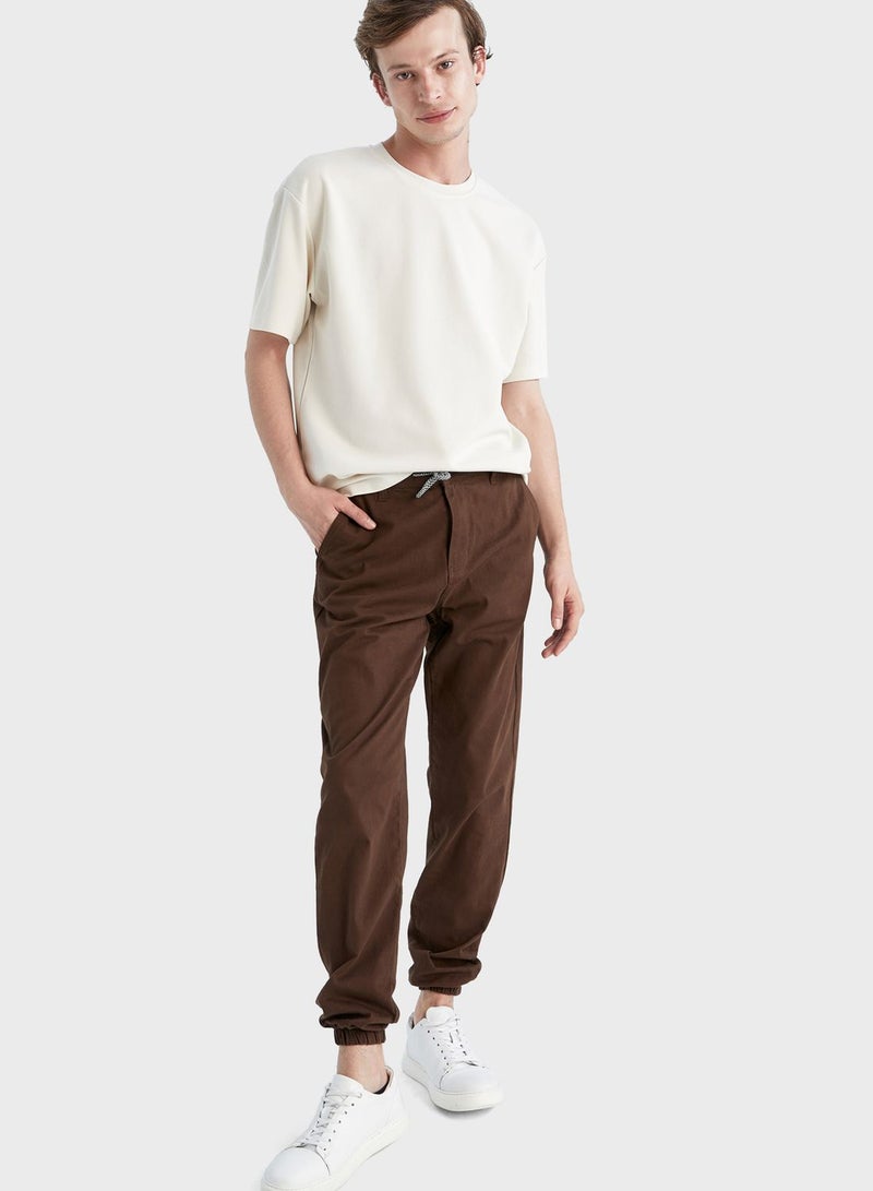 DeFacto Essential Drawstring Relaxed Fit Pants  - Image 2