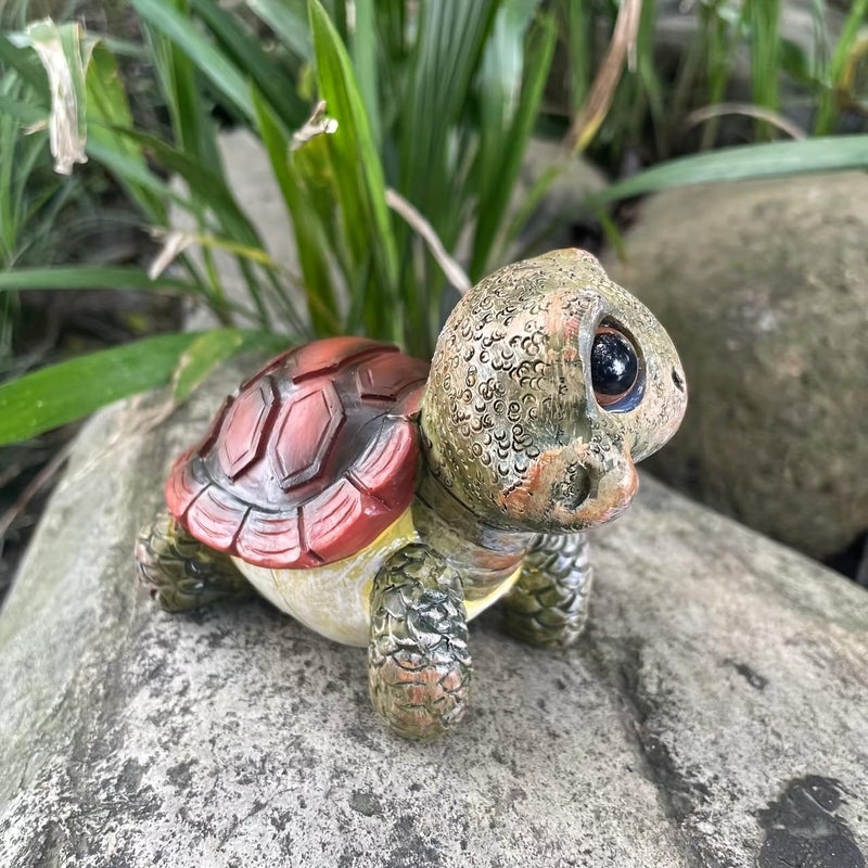 Kudriod Turtle Outdoor Garden Decor â€“ Outside Garden Statues for Home, Yard, Patio, Backyard, Balcony for Motherâ€™s Day, Birthday for Women, Mom Gifts - Image 5