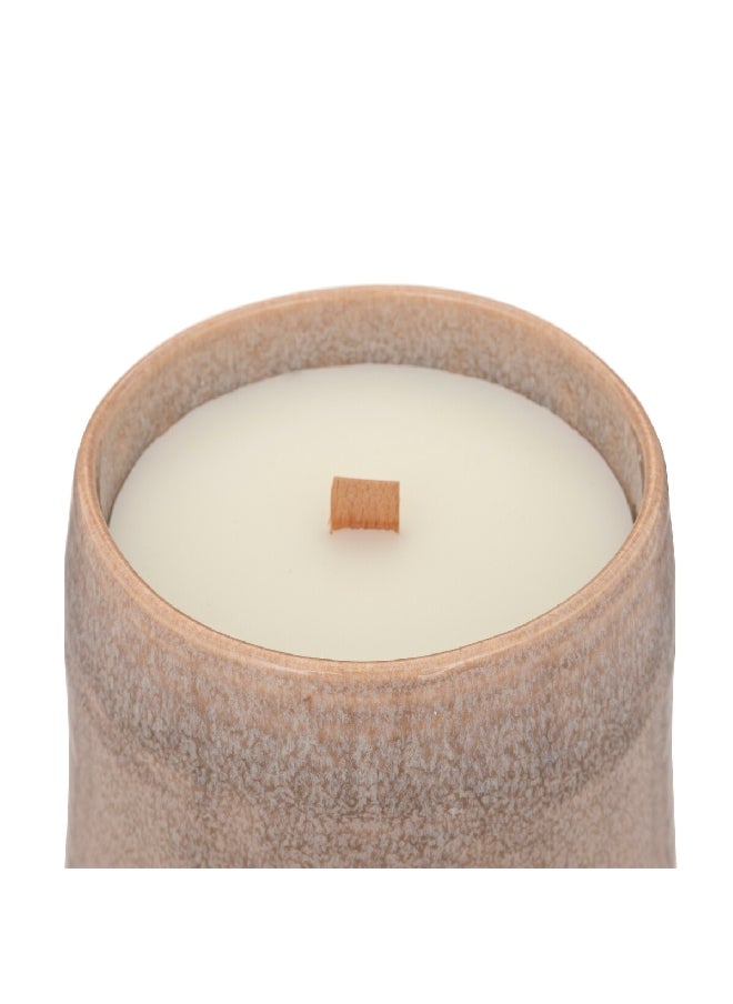 atmosphera Marco Wild Wood Fragrance Scented Jar Candle Brown and White 350 g 192700B  - Image 2