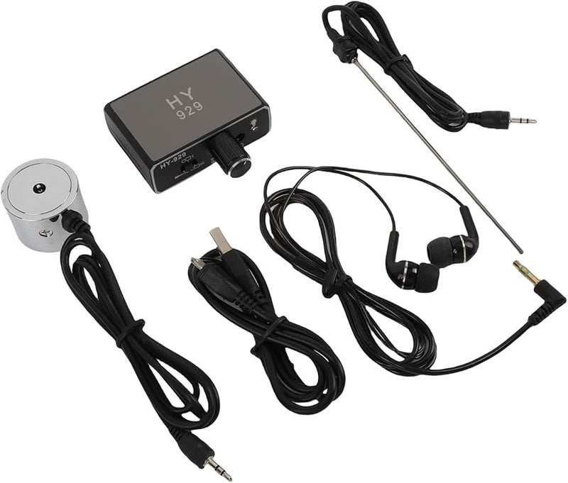 CHICIRIS Underground Water Leak Detector Dual Probes USB with Headphone for Plumbing Construction - Image 1