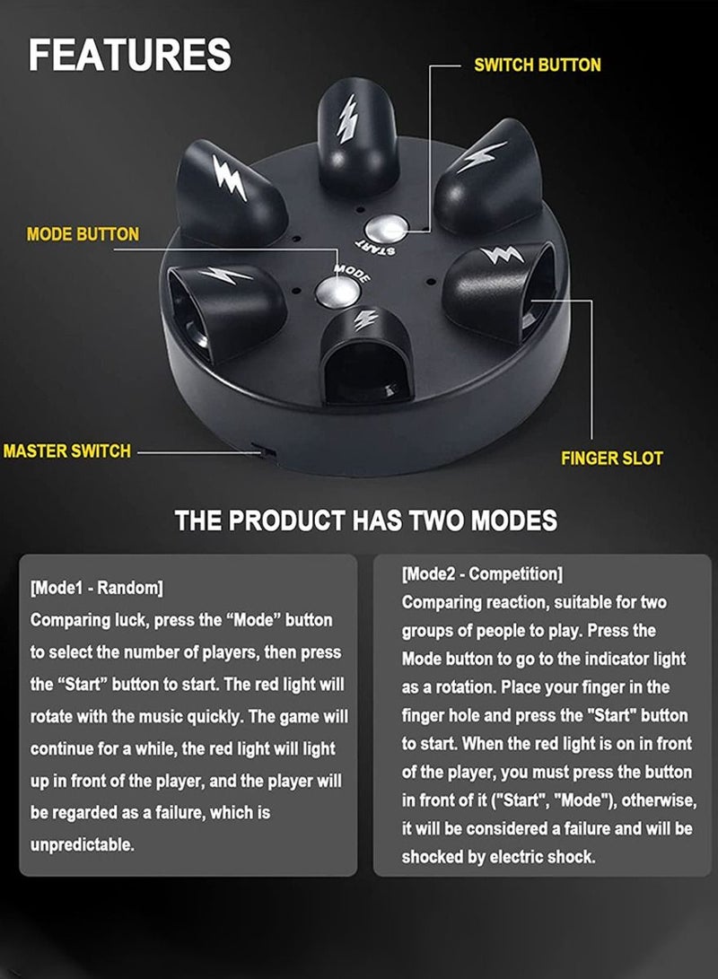 QUTOOB Lie Detector Game for Kids and Adults - Roulette Party Game Play with Friends, Family and Colleagues - Exciting Interactive Truth or Dare Game - Family Game - Best Gift Choice - Image 5