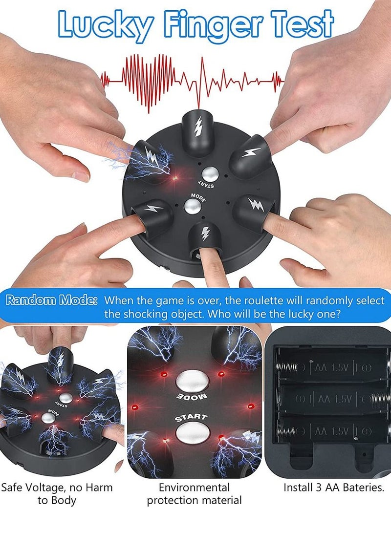 QUTOOB Lie Detector Game for Kids and Adults - Roulette Party Game Play with Friends, Family and Colleagues - Exciting Interactive Truth or Dare Game - Family Game - Best Gift Choice - Image 4