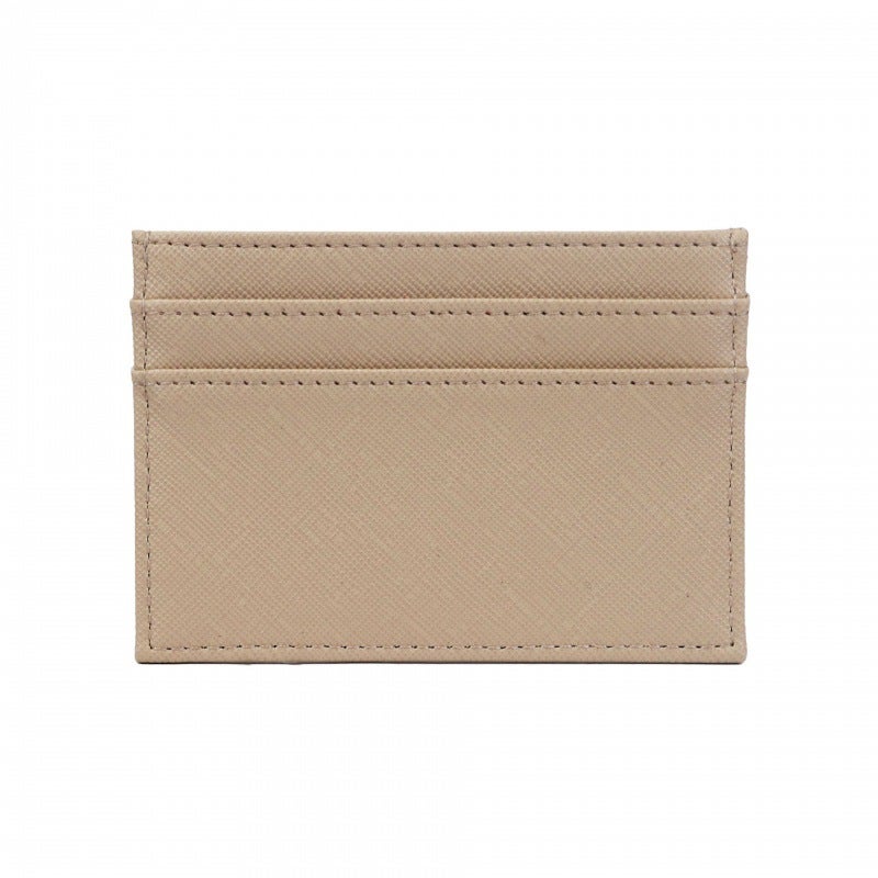 New Spot PU Card Holder Coin PUrse Large Capacity Card Holder Womens High-end Portable Bank Credit Card Holder Nude cross pattern 