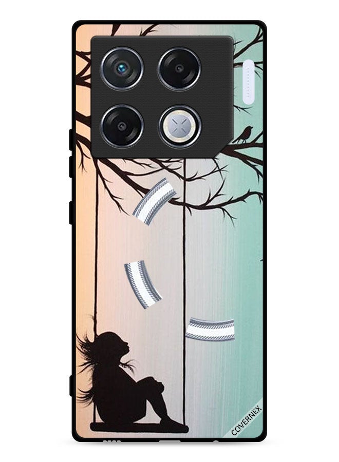 Covernex Infinix GT 20 Pro 5G Protective Case Cover Sad Little Girl Art Paint - Image 1