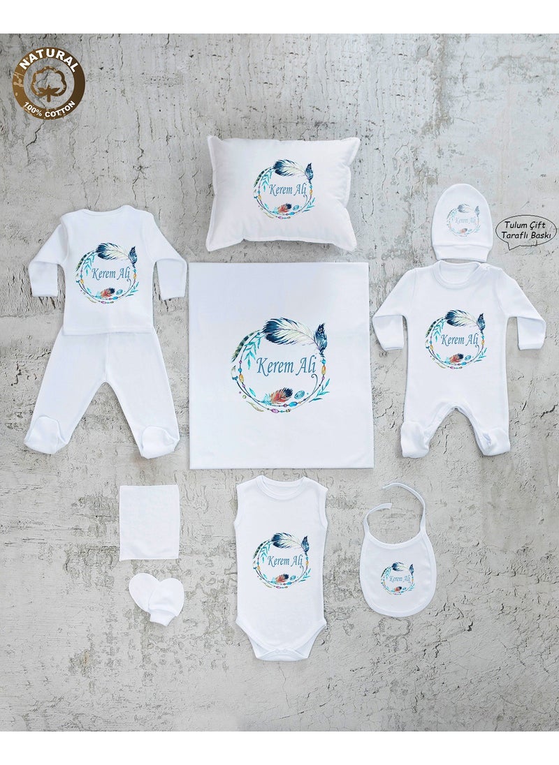 Yzc Home E22 Named, Named, Baby Boy 10LU White Hospital Exit 