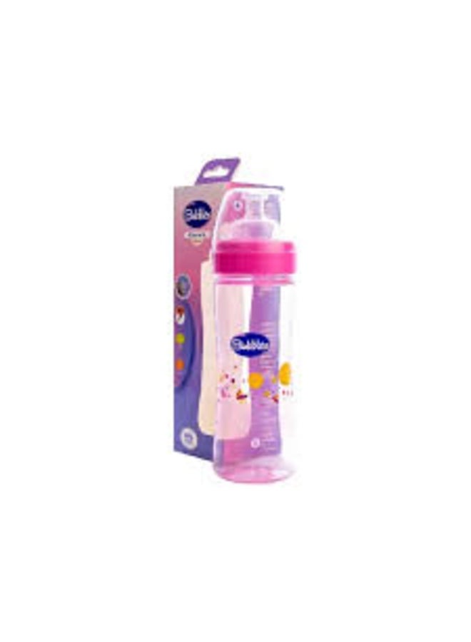 Bubblez Classic Baby Feeding Bottle – Handle-Free, 180ml, Rose Pink, Practical Baby Bottle - Image 3