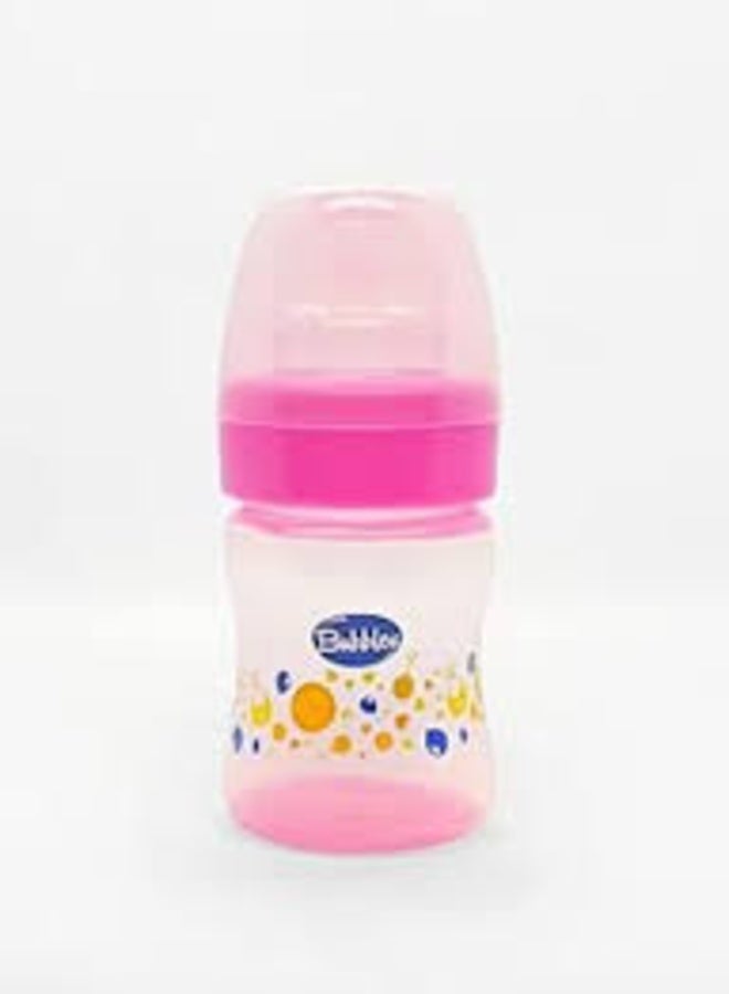 Bubblez Classic Baby Feeding Bottle – Handle-Free, 180ml, Rose Pink, Practical Baby Bottle - Image 1