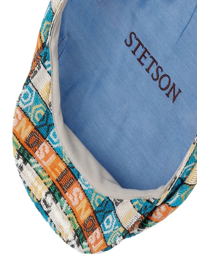 Stetson Jacquard Driver Flat Cap Men Mixed Colours 7-7 1/8 - Image 4