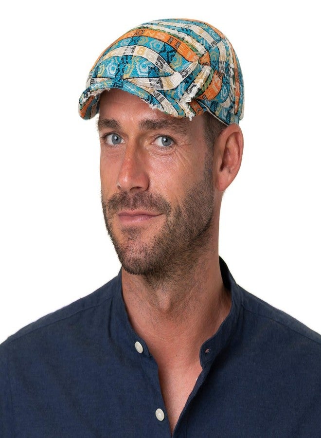 Stetson Jacquard Driver Flat Cap Men Mixed Colours 7-7 1/8 - Image 2
