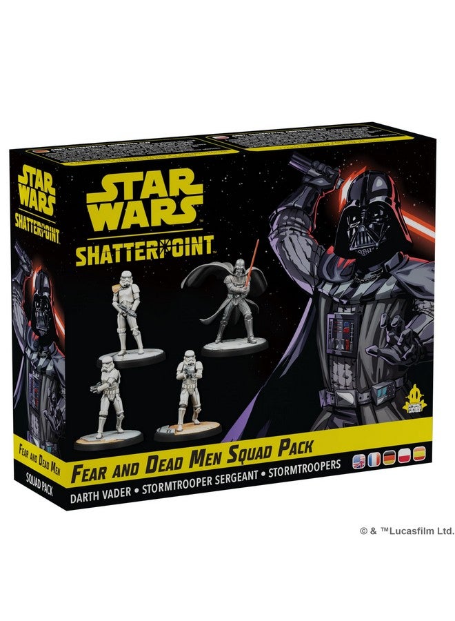 Atomic Mass Games Star Wars Shatterpoint Fear and Dead Men Squad Pack - Tabletop Miniatures Game, Strategy Game for Kids and Adults, Ages 14+, 2 Players, 90 Minute Playtime, Made - Image 1